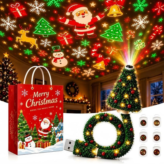 The Santa Glow Christmas Projector